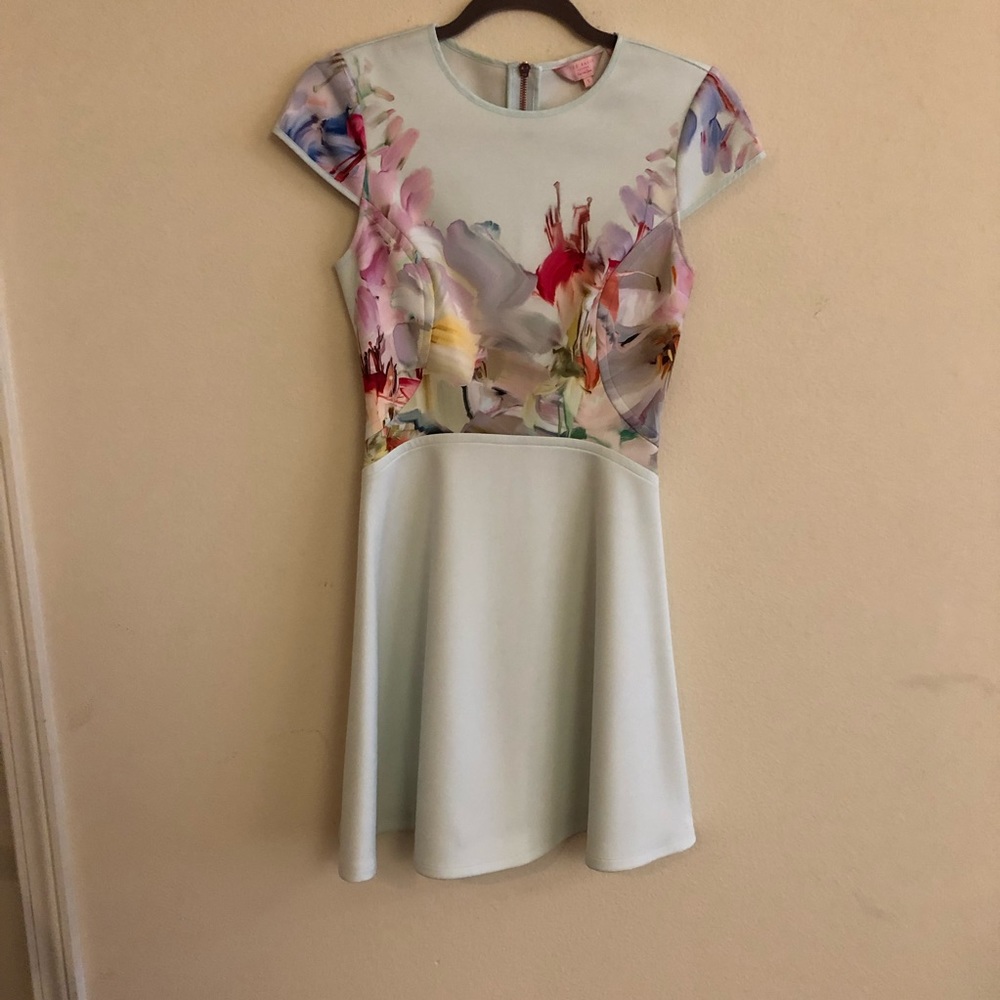 Ted Baker mint dress! Size 1